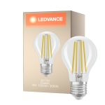 Ledvance Filament LED E27 Päron Klar 5W 1055lm - 830 Varm Vit | Ersättare 75W