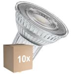 Flerpack 10x Ledvance LED Spot GU10 PAR16 2.4W 230lm 36D - 940 Kallvit | Bästa Färgåtergivning - Dimbar - Ersättare 35W