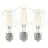 Flerpack 3x Eglo LED Päron E27 Filament Klar 21W 806lm - 827 Extra Varm Vit | Ersättare 60W