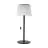 Eglo Bordslampa Scordiano Solar Stål Svart 2W 220lm - 830-840-865 CCT | IP44 - USB-C
