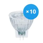 Flerpack 10x Ledvance Performance LED Spot Reflektor GU4 MR11 4.2W 345lm 36D - 827 Extra Varm Vit | Ersättare 35W